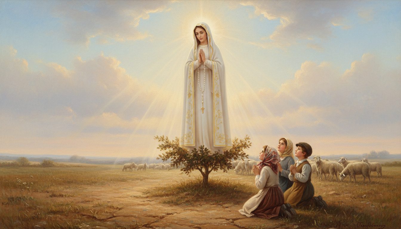 Virgen de Fátima: apariciones, mensaje, oración y novena